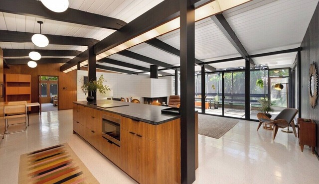 Eichler's MCM | Fireplace, Netflix, Games