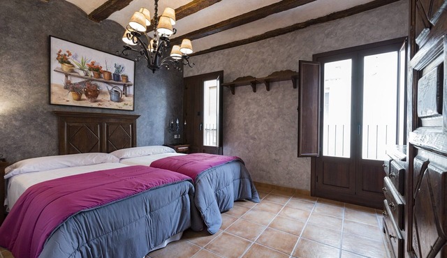 'El Mochuelo' Room with Mountain Views, Wine Cellar, and Unlimited SPA Access