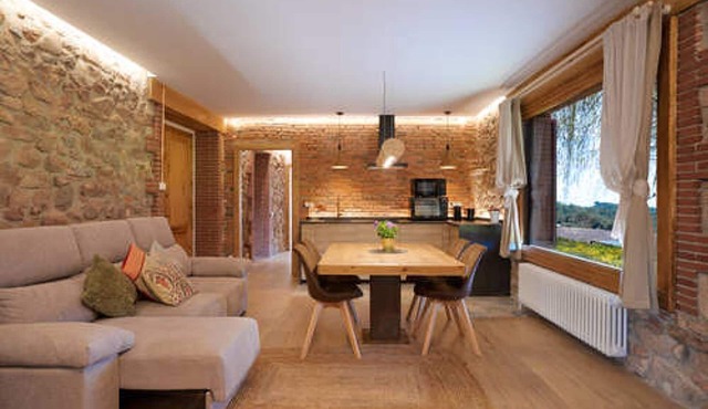 El Montseny - Habitación con Vistas Dentro de Masía Rural