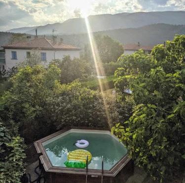 El Solà Spacieux studio avec accès jardin et piscine