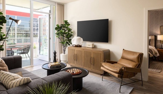 Elegant 1BR Condo w Fire Pit & Pool at The Martin