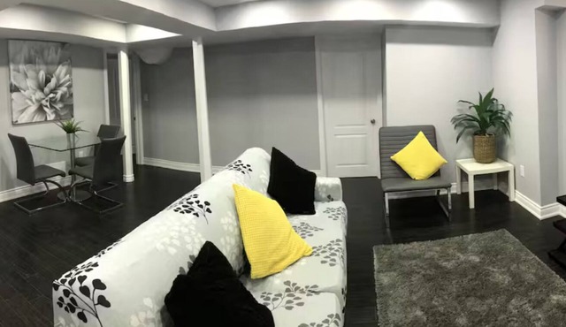 Elegant 2 Bedrooms Basement apartment.