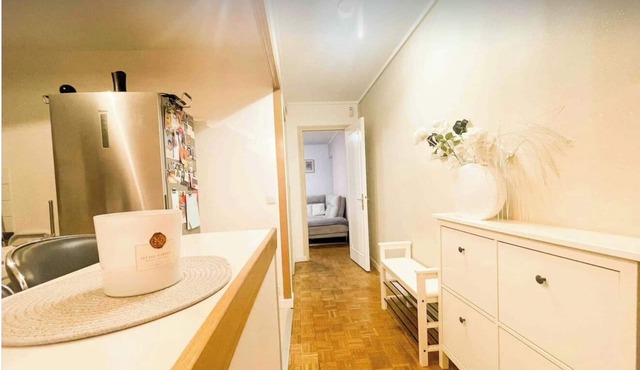 Elegant 2BR Apartment with Balcony & Free Parking