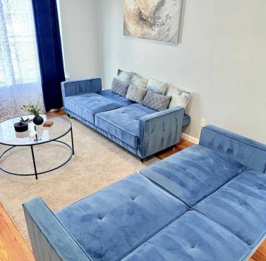 Elegant 3BR with parking and sleeps up to 8