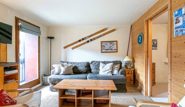 Elegant 4-room apartment with wifi, 5 min from Val-d'Isère center