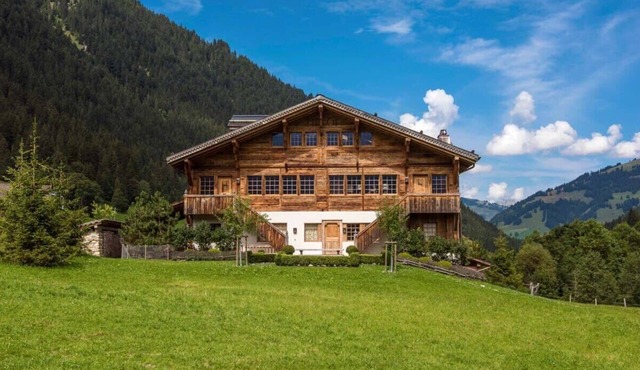 Elegant Alpine Chalet with Spa