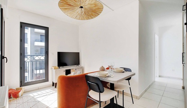 Elegant Appt - 1BDR/2P - Near Paris & La Défense
