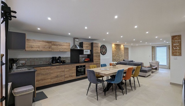 Elegant cottage with garden, near Luxembourg, Nancy, Metz