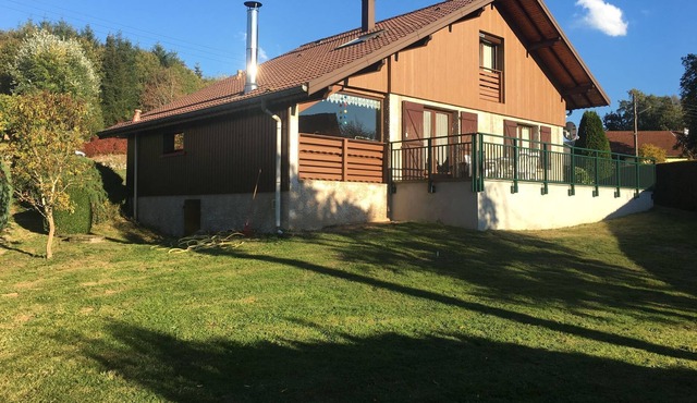 Elegant Chalet in Gerbépal With Terrace