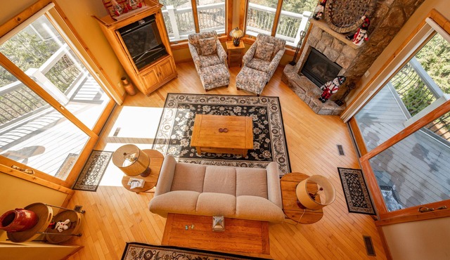 Elegant Chalet w/Wisp Views, Dock & Hot Tub