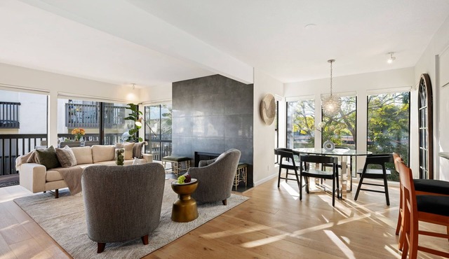 Elegant Condo in Exclusive Polo Field Complex with Desk & Fireplace!