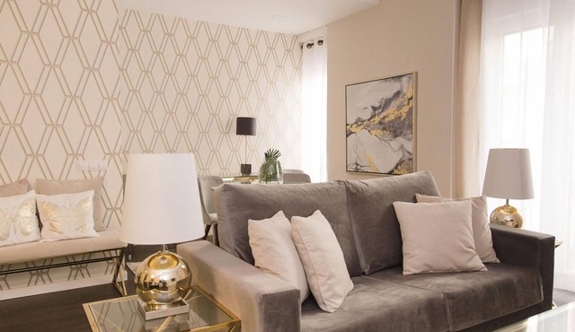 Elegant downtown apartment with Wi-Fi and air conditioning