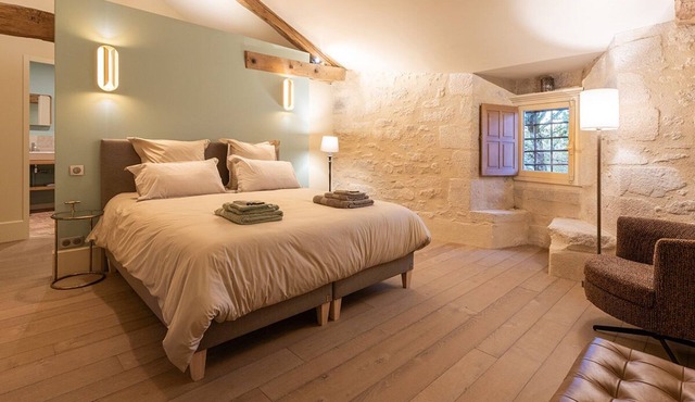 Elegant family suite in the Château des Ducs de Mortemart