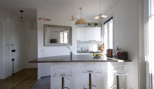 Elegant Havre de Paix in Montparnasse - Rare calm, Village-Metro area 2 min