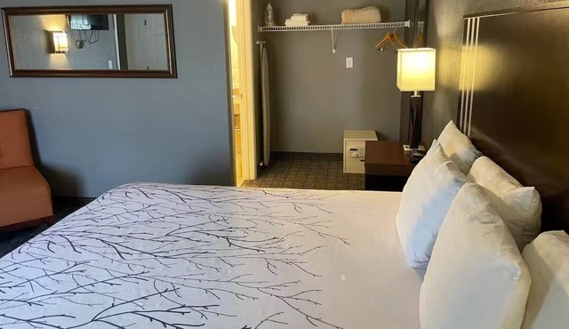 Elegant King Bed Room w/Free Parking and Close to Dining Spots
