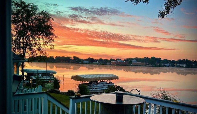 Elegant Lake Home with Hot Tub