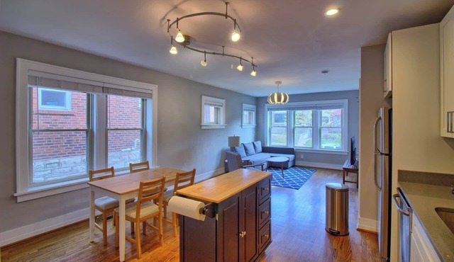 Elegant Minimalist Gem w/Private backyard, W/D