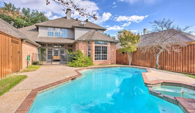 Elegant Plano Home w/Private Outdoor Pool!