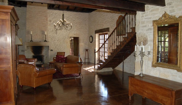 Elegant, Secluded 300-Year-Old Stone Farmhouse with Private Pool, Gorgeous Views