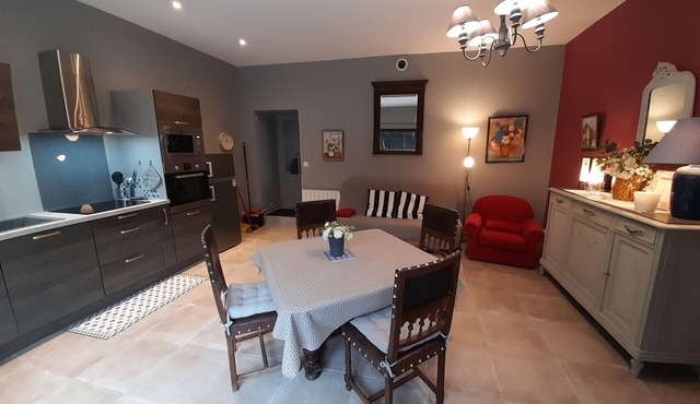 Elegant T2 with Garden in Central La Roche-Posay