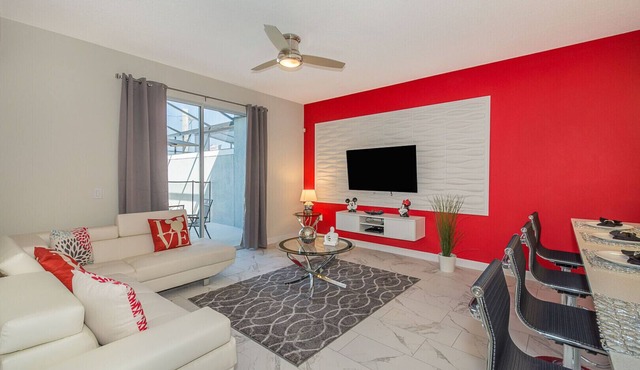Elegant Townhouse 4Beds/3Baths/Pool/18 Min Disney