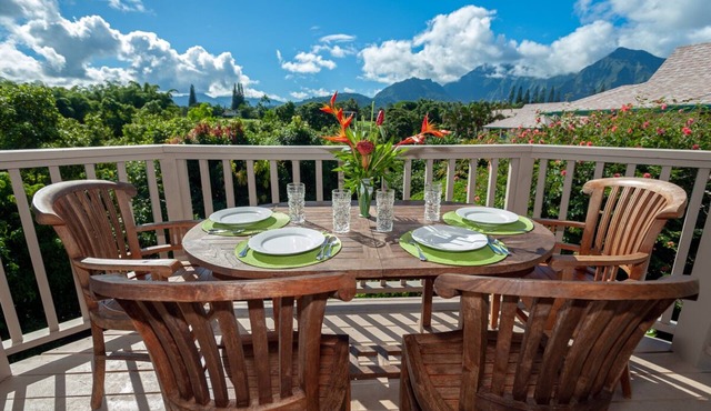 Elegant Tropical Villa w/Ocean & Mountain Views - Walk to Beaches & Dining!