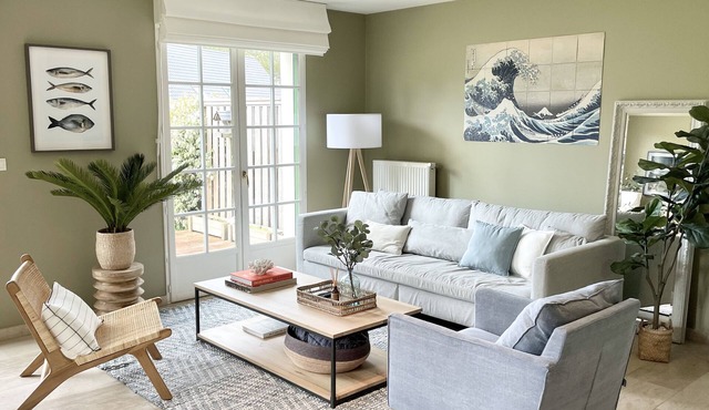 Elegant villa in the pine forest of Golf des Dunes |4r 130m²| families & golfers