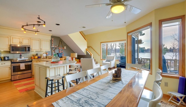 Elk Rapids Condo w/Balcony Overlooking Elk Lake!