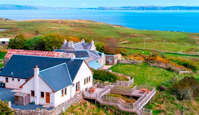 Ellister Lodge - luxury Islay self-catering - with Visit Scotland 4* Grading