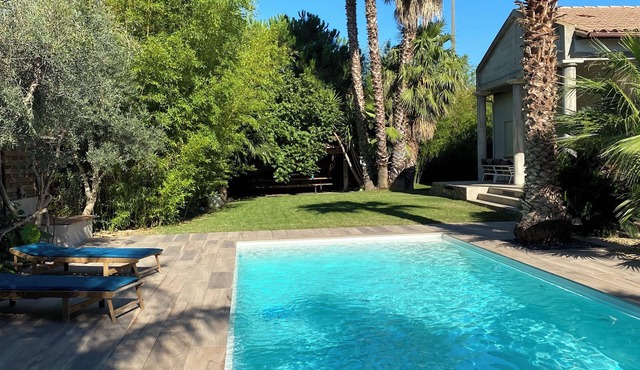 ELNE near Argeles sur mer, Villa with heated pool.