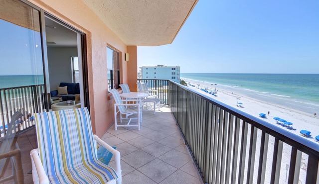 Emerald Isle 502 Beach front w|huge balcony, Pool and breathtaking views!