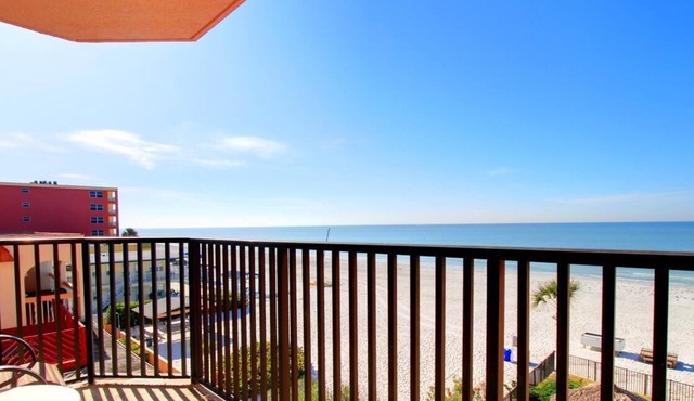 Emerald Isle 301 Directly Gulf Front 2-bedroom 2 bath at a great price.