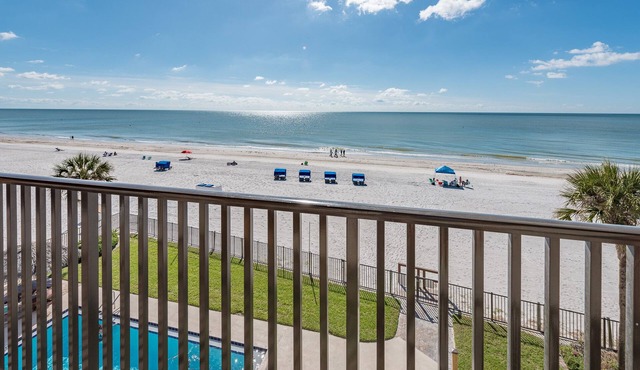 Emerald Isle 303 Is A Gold 3-bedroom 2 bath Gulf Front Condo