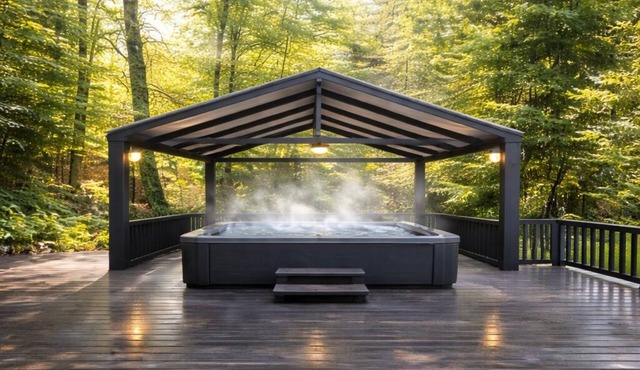 Emerald Luxe 4BR Home with Hot Tub & Modern Comfort