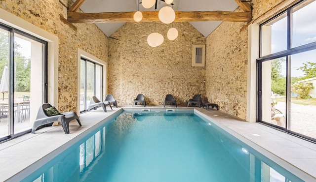 En Champagne, Villa Condry Avec Piscine Intérieure Chauffée Toute L'année