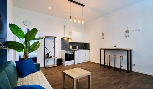 En déplacement, Wifi, 10 minutes de la gare