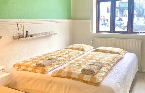 En lille lejlighed i midtbyen - hyggelig, centralt og tæt på alt!