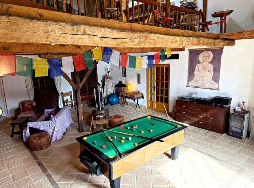 En Pascot - Appartement avec salle de bain privative et 2 chambres avec salle de bain commune - billard, jardin et barbecue - à 10 min de Villefranche, Nailloux et du Canal du Midi - à louer séparément ou ensemble