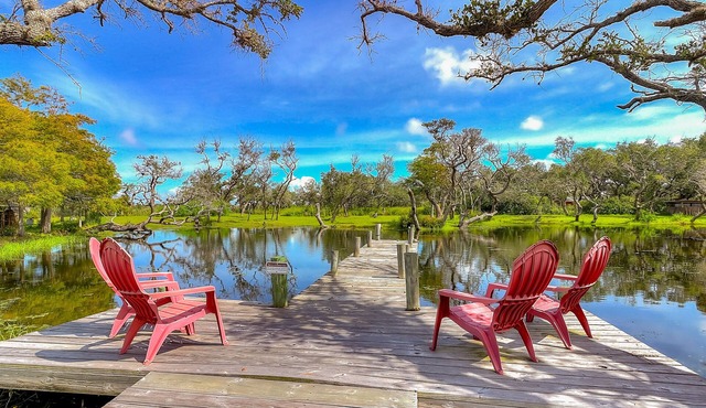 Enchanting dog-friendly property with balconies, firepit, & washer/dryers