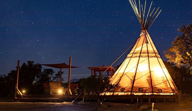 Enchanting Glamping Tipi in the Mojave Desert near Las Vegas, Nevada