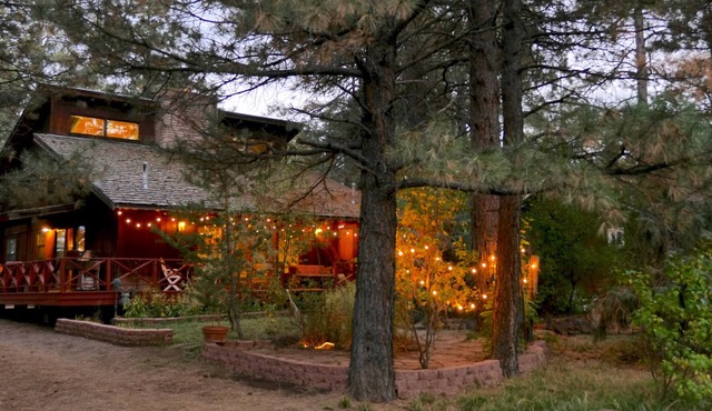 Enchanting & rustic & unique adorned local artwork throughout. 200 specials!