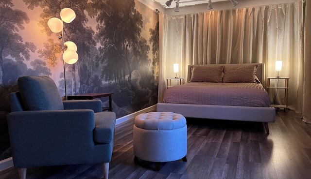 Enchanting Stay above a Craft Cocktail Bar