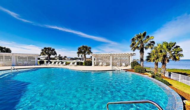 Enchanting waterfront home with dock, game room, central AC, & washer/dryer