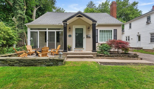 Enclosed Porch | Walk to Lake Ontario | Irondequoit | Fire Pit