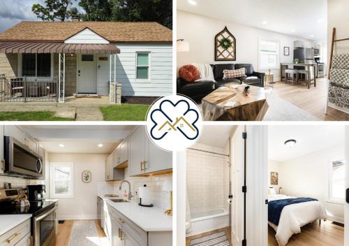 End Zone Escape2BR house 1 mile to ND Stadium!
