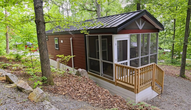 Endless Caverns Pet-Friendly Deluxe Cabin - A Better Base Camp at Endless Caverns Resort