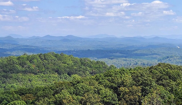 'Endless View' from the Top of Sunrock Mountain