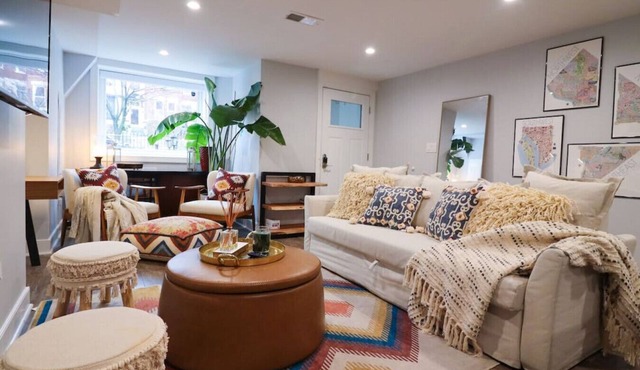 English Basement in Renovated 110 y/o Row Home!