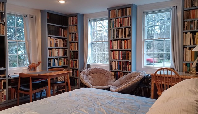 Enjoy 400 sf Suite with private exterior entrance, kitchen and bathroom.