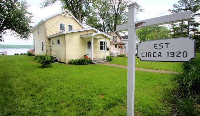 Enjoy a beautiful view of Chautauqua Lake at 3314 Highland Ave. in Ashville, NY!